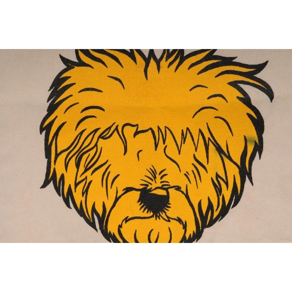 Gallery Dept Mens Chateau Josue Hollywood Canvas Tan Brown Tote Bag 14.5 x 15.5 - Picture 4 of 4